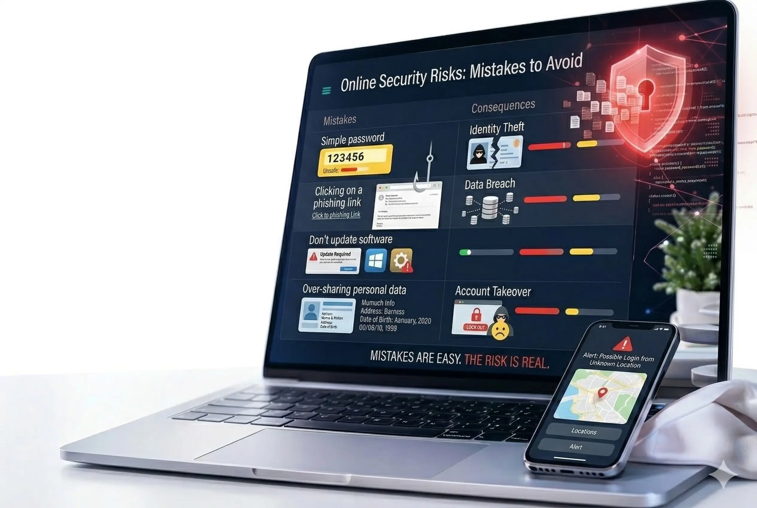 Online Mistakes That Put Your Data at Risk